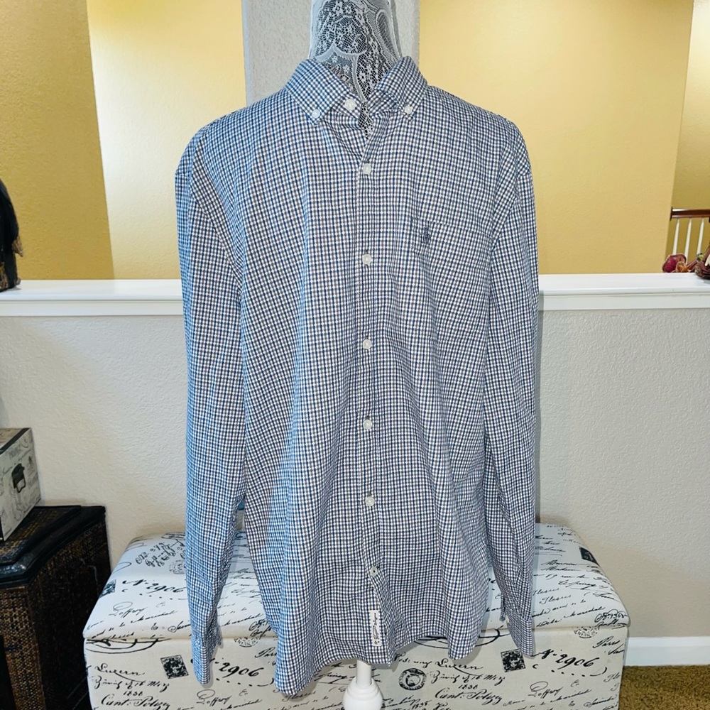 🐧 Original Penguin Men's Long Sleeve Gingham Button Down Shirt 👔